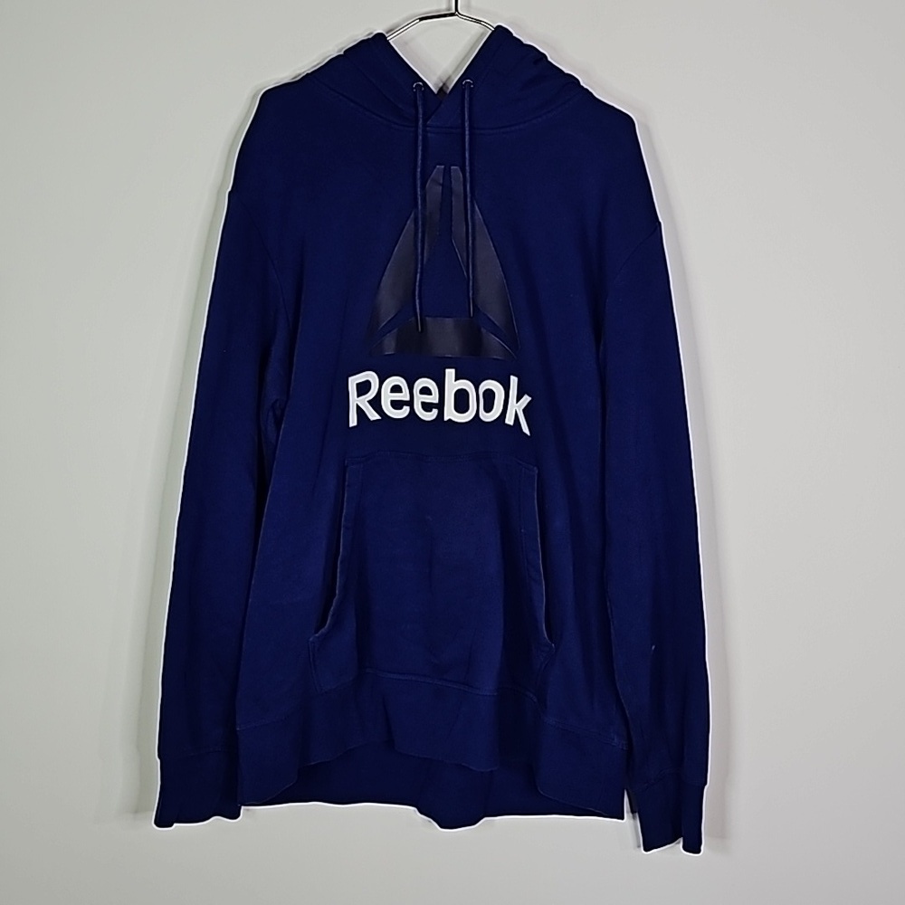 REEBOK large blue hoodie